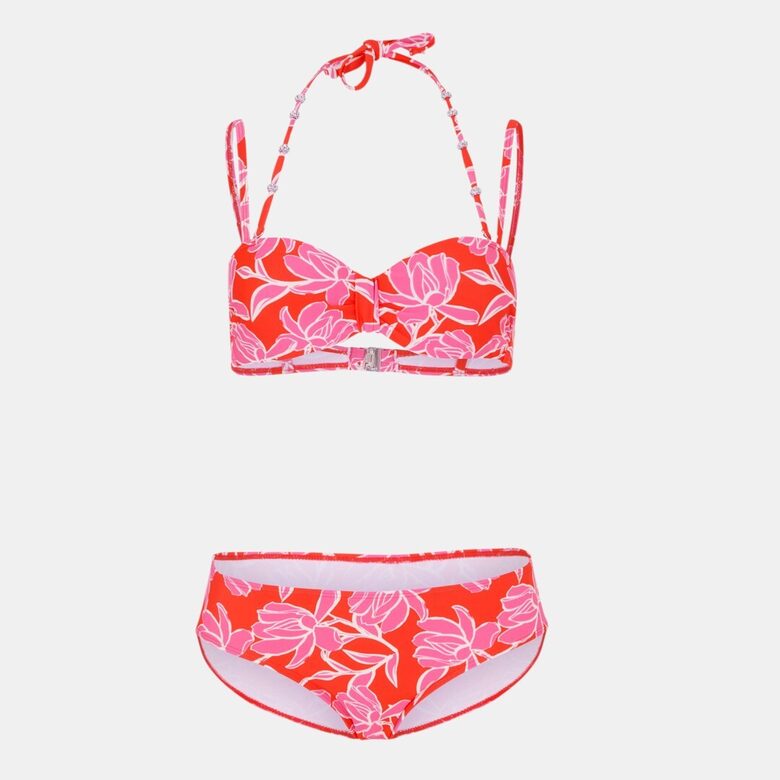 Купальник розовый BPC collection, комплект, размер XS 70B